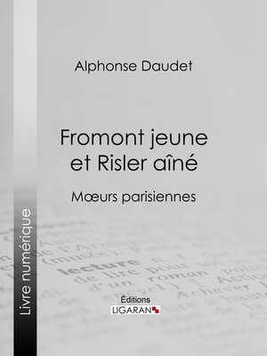 cover image of Fromont jeune et Risler aîné